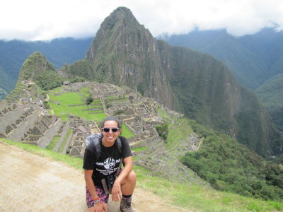 Jen at Machu Picchu