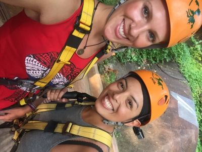 Zip lining nerds