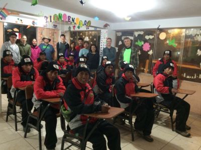 Llama Path provides a school and education for its porters